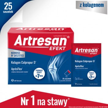 Artresan Efekt AprèsFlex® kolagen do picia na stawy, 25 saszetek