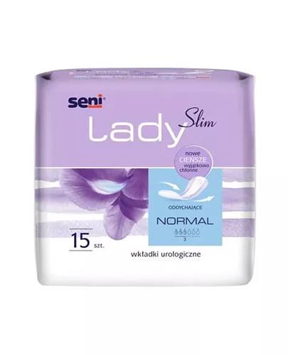 SENI LADY Slim Normal Wkładki urologiczne, 15 sztuk zdjęcie