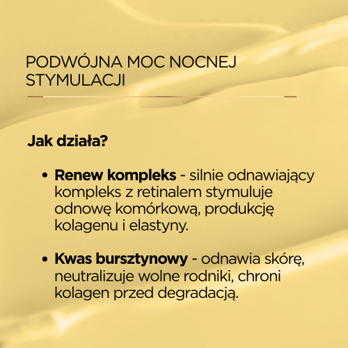 Uzdrovisco  Night Renew Krem stymulujący i przeciwzmarszczkowy na noc, 50 ml