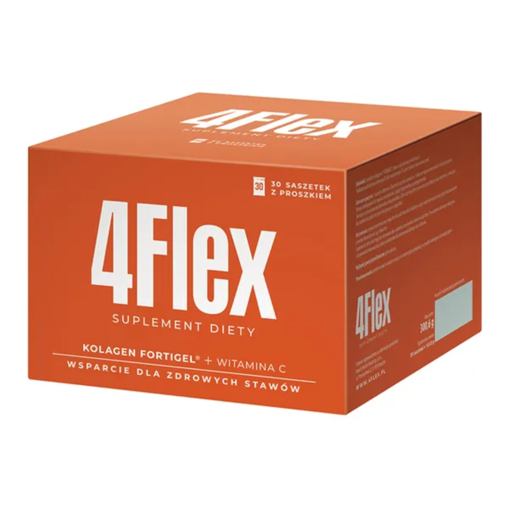 4 Flex, kolagen fortigel + witamina C, saszetki, 30 sztuk zdjęcie
