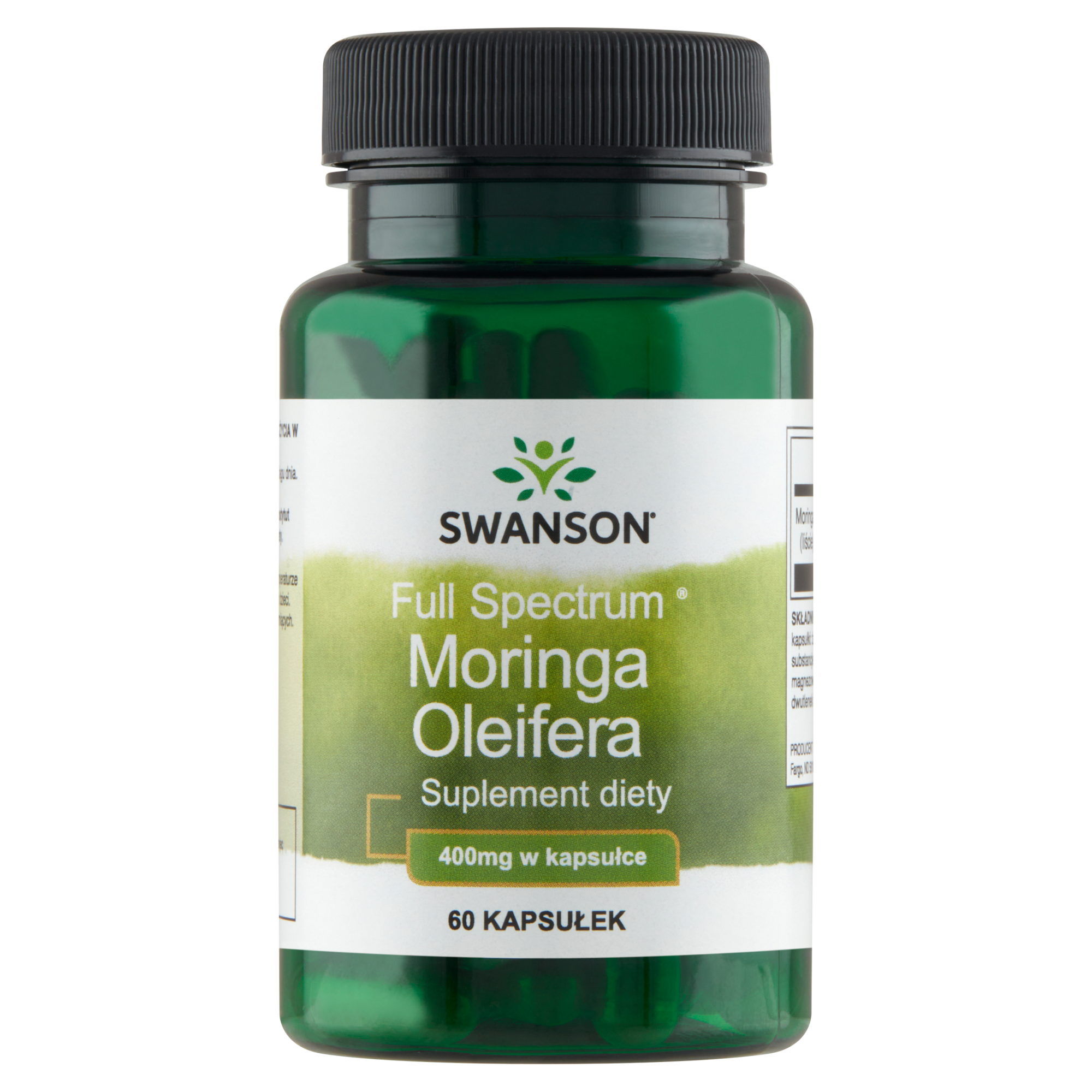 SWANSON Full Spectrum Moringa Oleifera 400 mg - 60 kaps. zdjęcie
