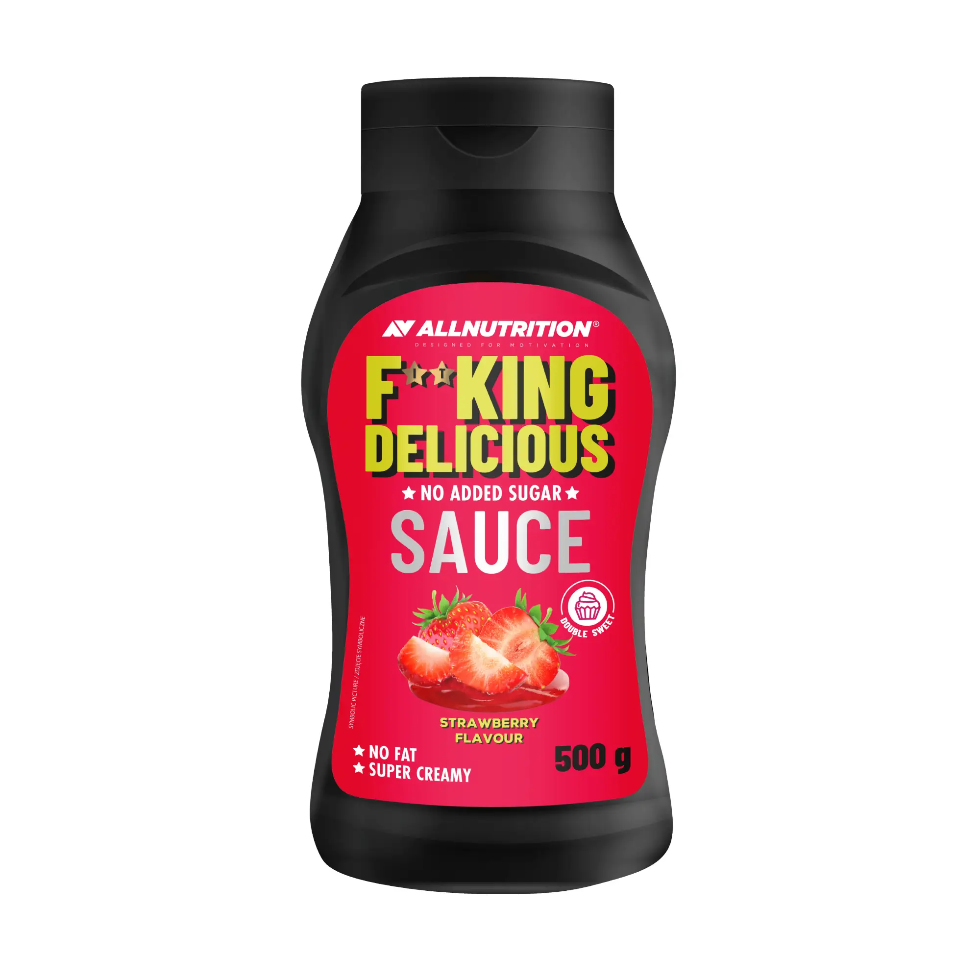Allnutrition Fitking Delicious Sauce Strawberry, 500 g
