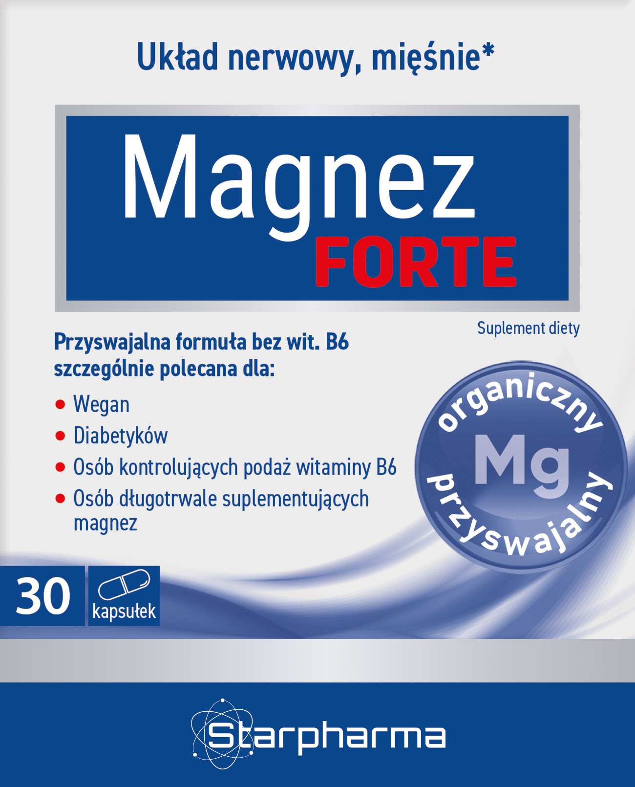 Magnez Strong cytrynian magnezu, kapsułki, 30 sztuk zdjęcie
