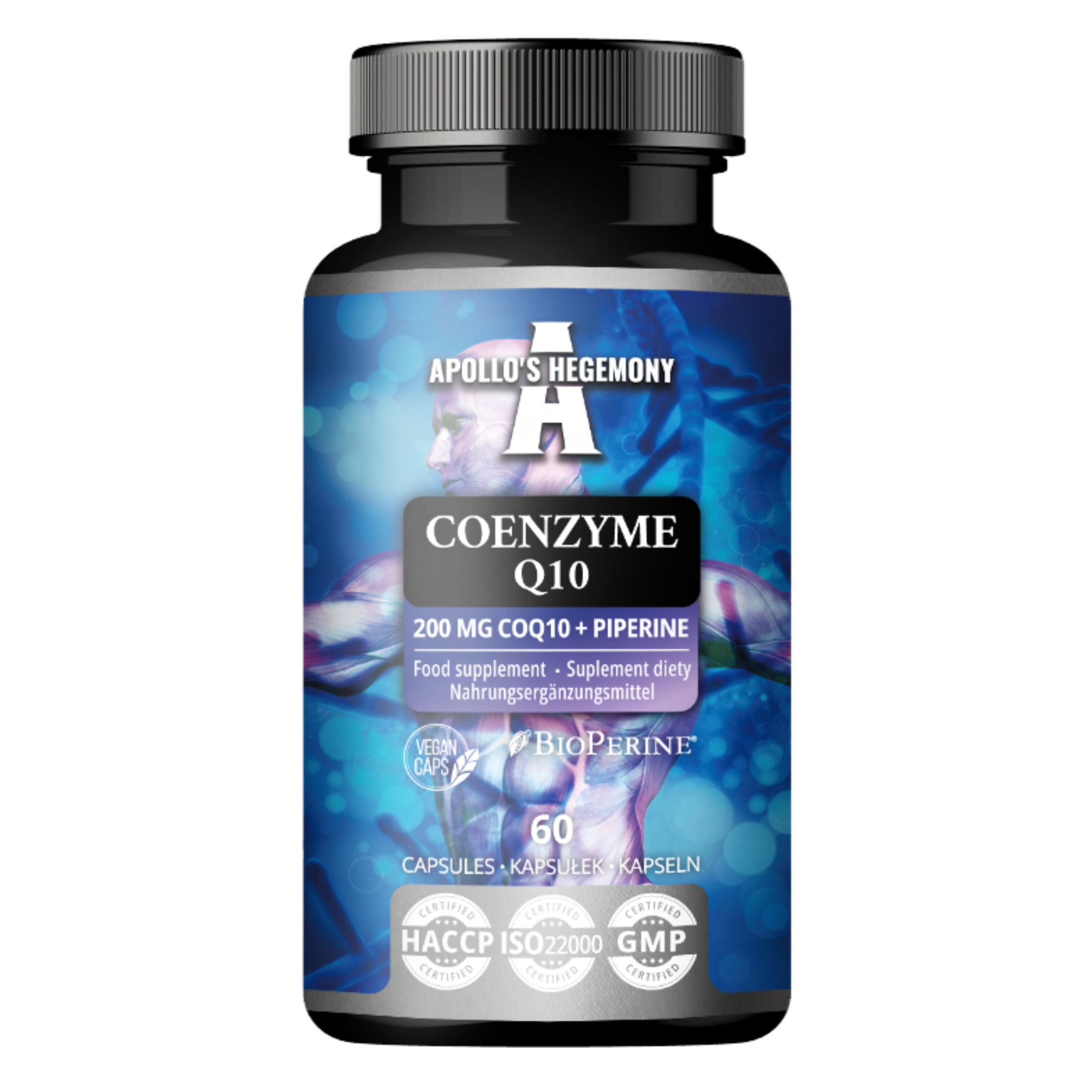 Apollo's Hegemony, Coenzyme Q10, kapsułki, 60 sztuk zdjęcie