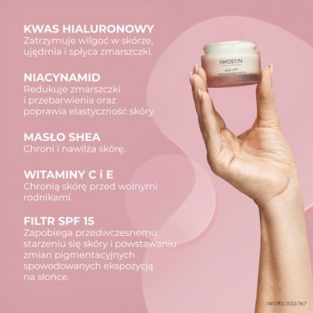 Iwostin Age Lift Krem na dzień dla skóry suchej 40+, 50 ml, cena, opinie, skład