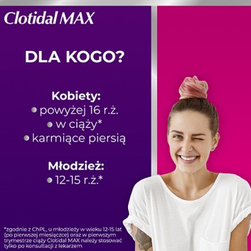 Clotidal Max 500 mg 1 tabletka dopochwowa