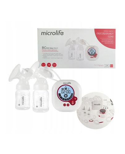 Microlife BC 300 Maxi 2 in 1 Podwójny laktator elektryczny - 1 szt. - cena, opinie, zastosowanie zdjęcie