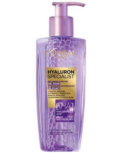 L'Oreal Hyaluron Specialist Wypełniający przez nawilżenie oczyszczający żel - 200 ml - cena, opinie, właściwości zdjęcie