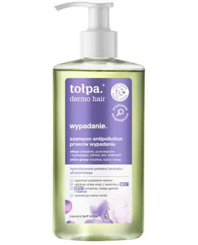 Tołpa Dermo Hair Wypadanie szampon antipollution przeciw wypadaniu 250 ml  zdjęcie