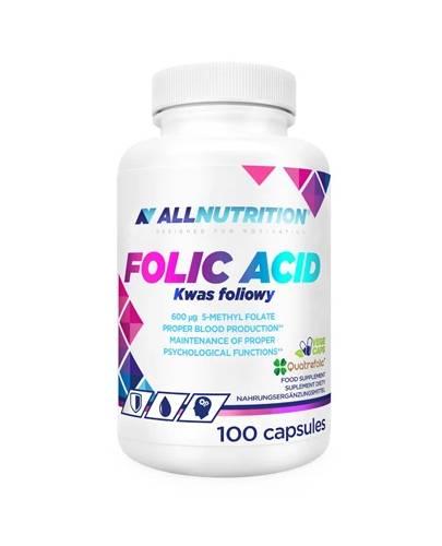Allnutrition Folic Acid, kapsułki, 100 sztuk zdjęcie