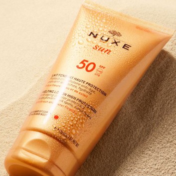 NUXE Sun Mleczko do opalania twarzy i ciała (tuba) SPF50, 150 ml 