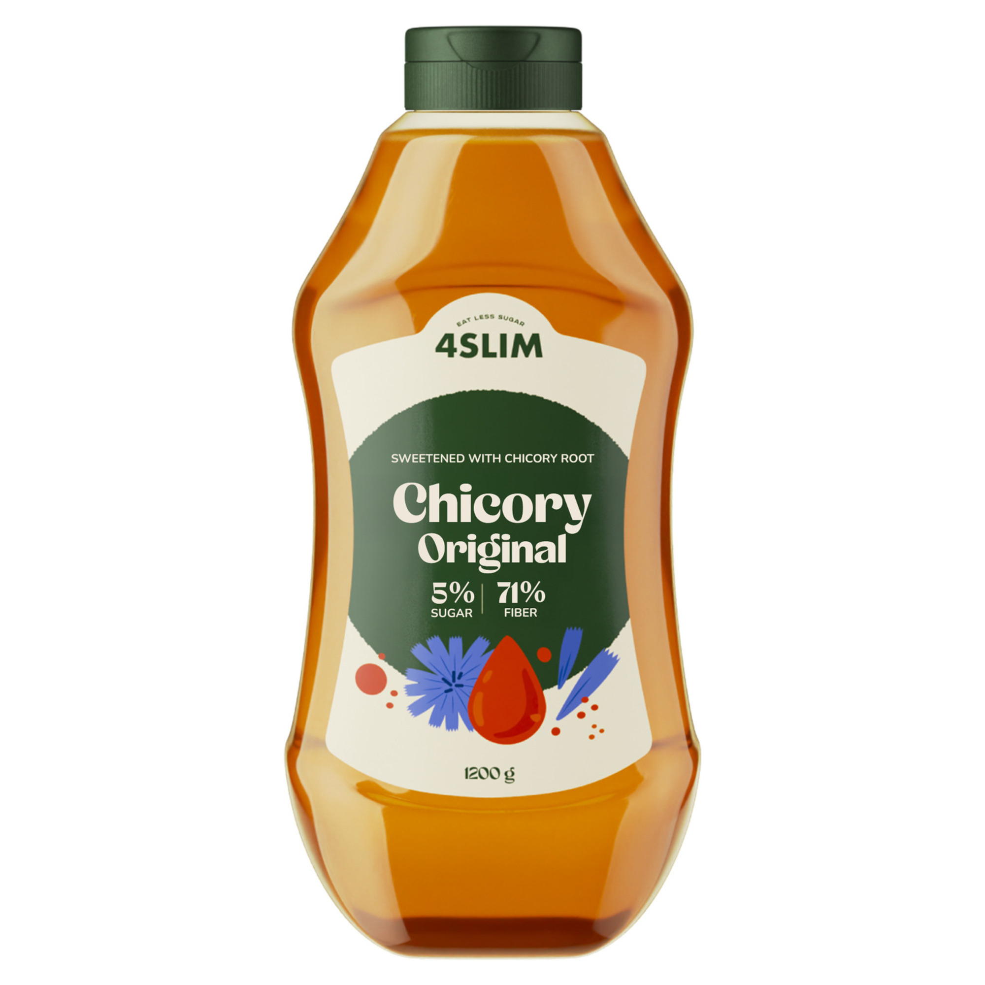 4Slim, Syrop z cykorii oryginalny, 1,2 kg zdjęcie