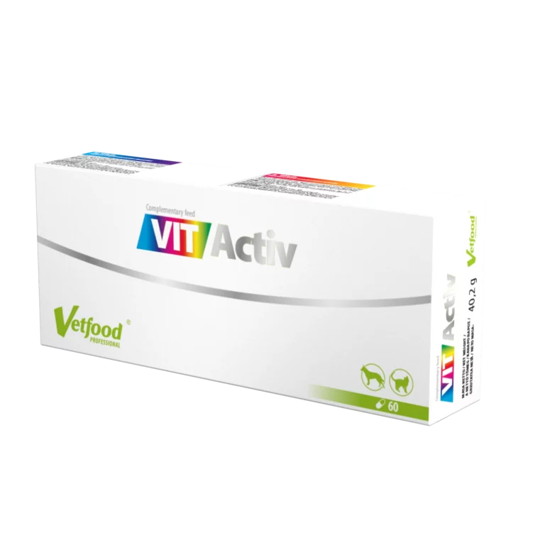Vetfood VitActiv Karma uzupełniająca dla psów i kotów, 60 kapsułek zdjęcie