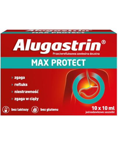 Alugastrin Max Protect 10 ml, 10 saszetek zdjęcie