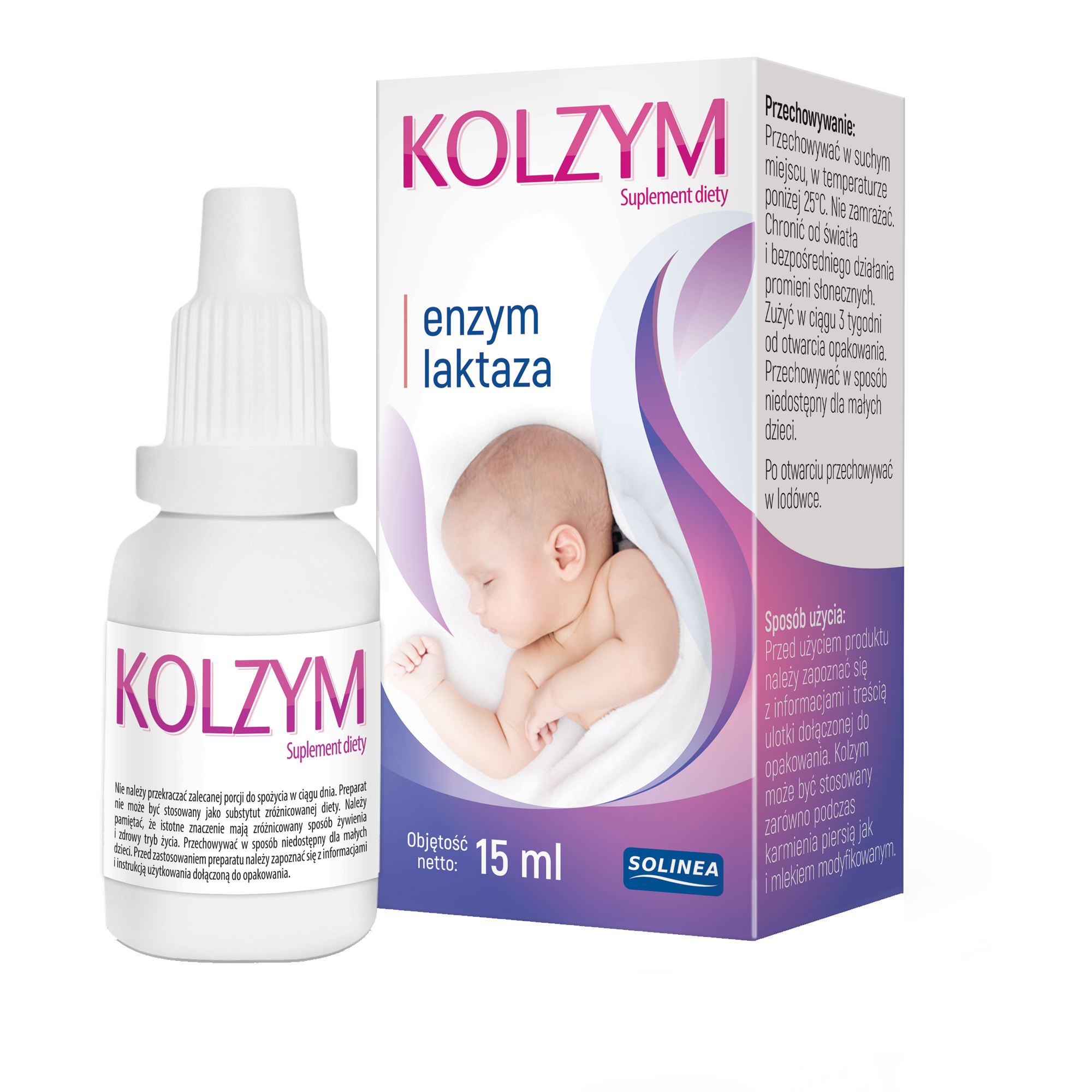 Kolzym krople na kolkę niemowlęcą 15 ml zdjęcie