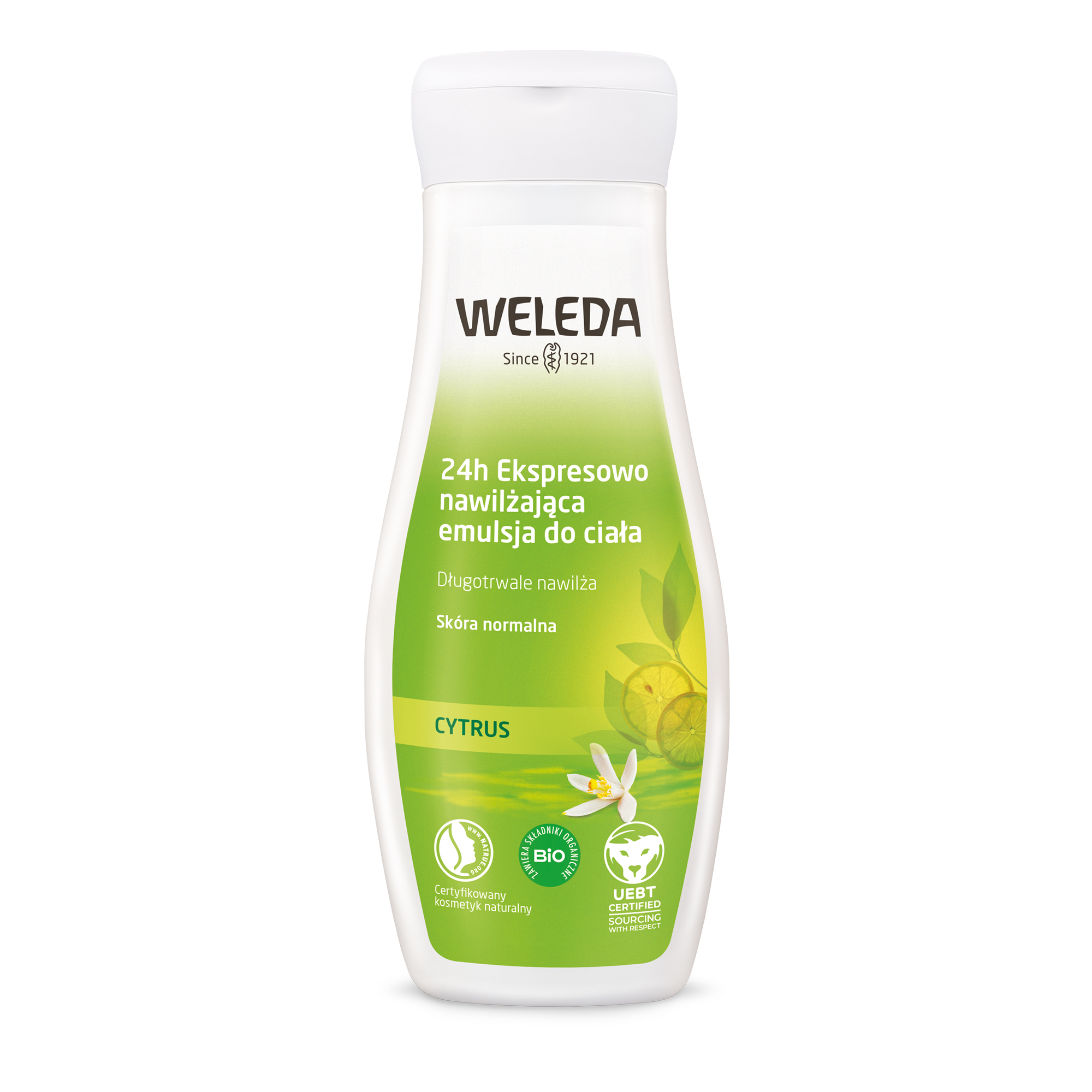 Weleda cytrusowa nawilżająca emulsja do ciała 200 ml zdjęcie