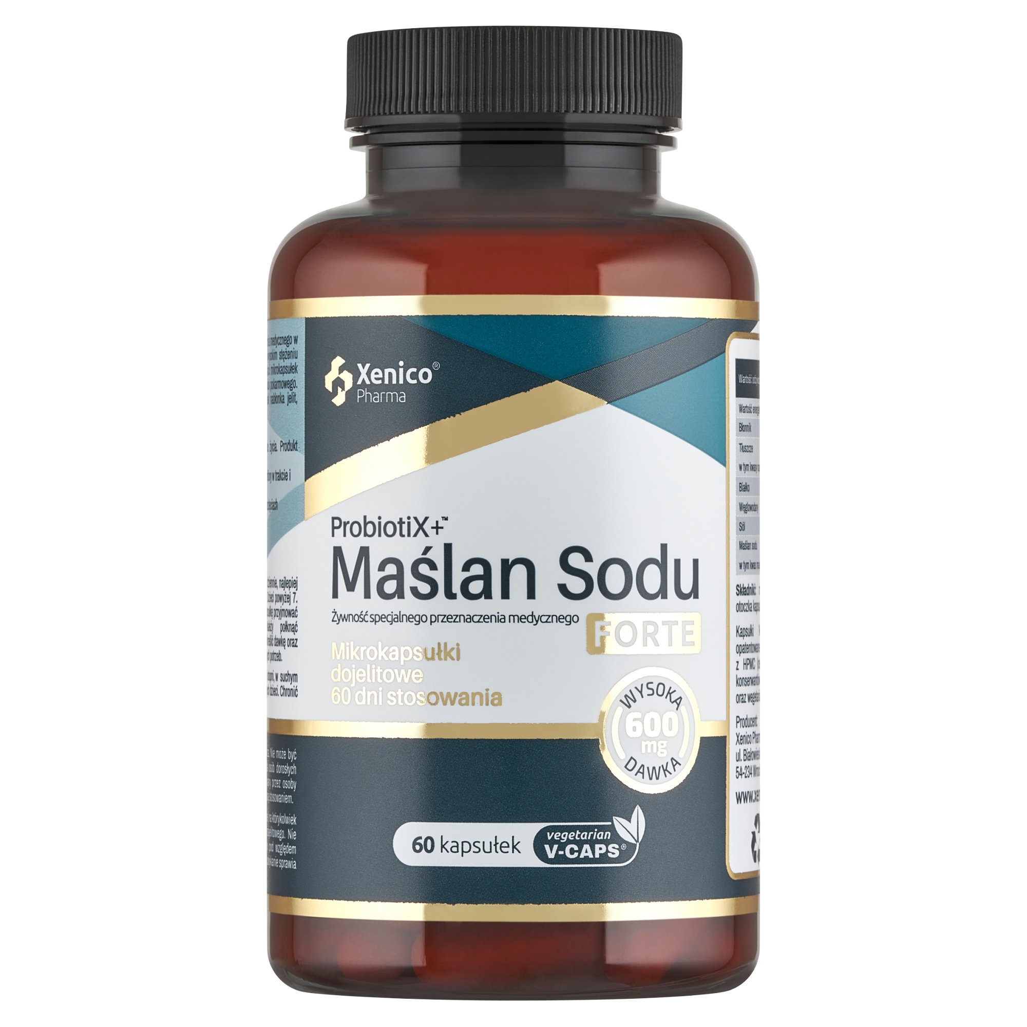 ProbiotiX+ Maślan Sodu Forte, 60 kapsułek zdjęcie