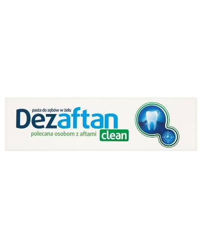 DEZAFTAN CLEAN Pasta do zębów w żelu - 75 ml zdjęcie