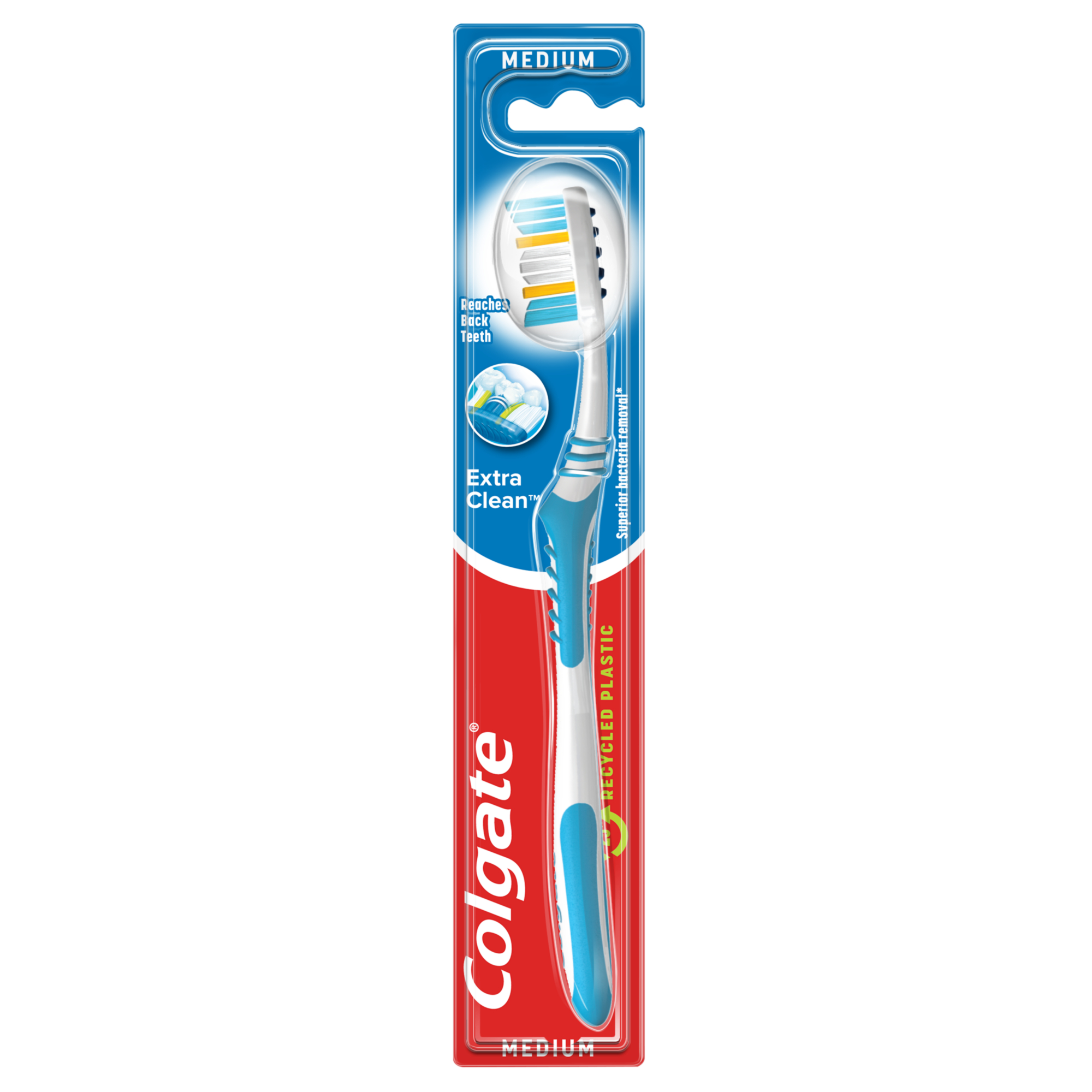 Colgate Extra Clean Medium Szczoteczka do zębów, 1 sztuka zdjęcie