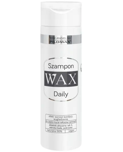 Pilomax Szampon Wax Daily włosy ciemne 200ml zdjęcie