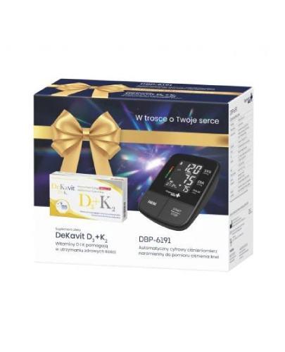 Zestaw Ciśnieniomierz DBP-6191 + DeKavit D3+K2 30 tabletek zdjęcie