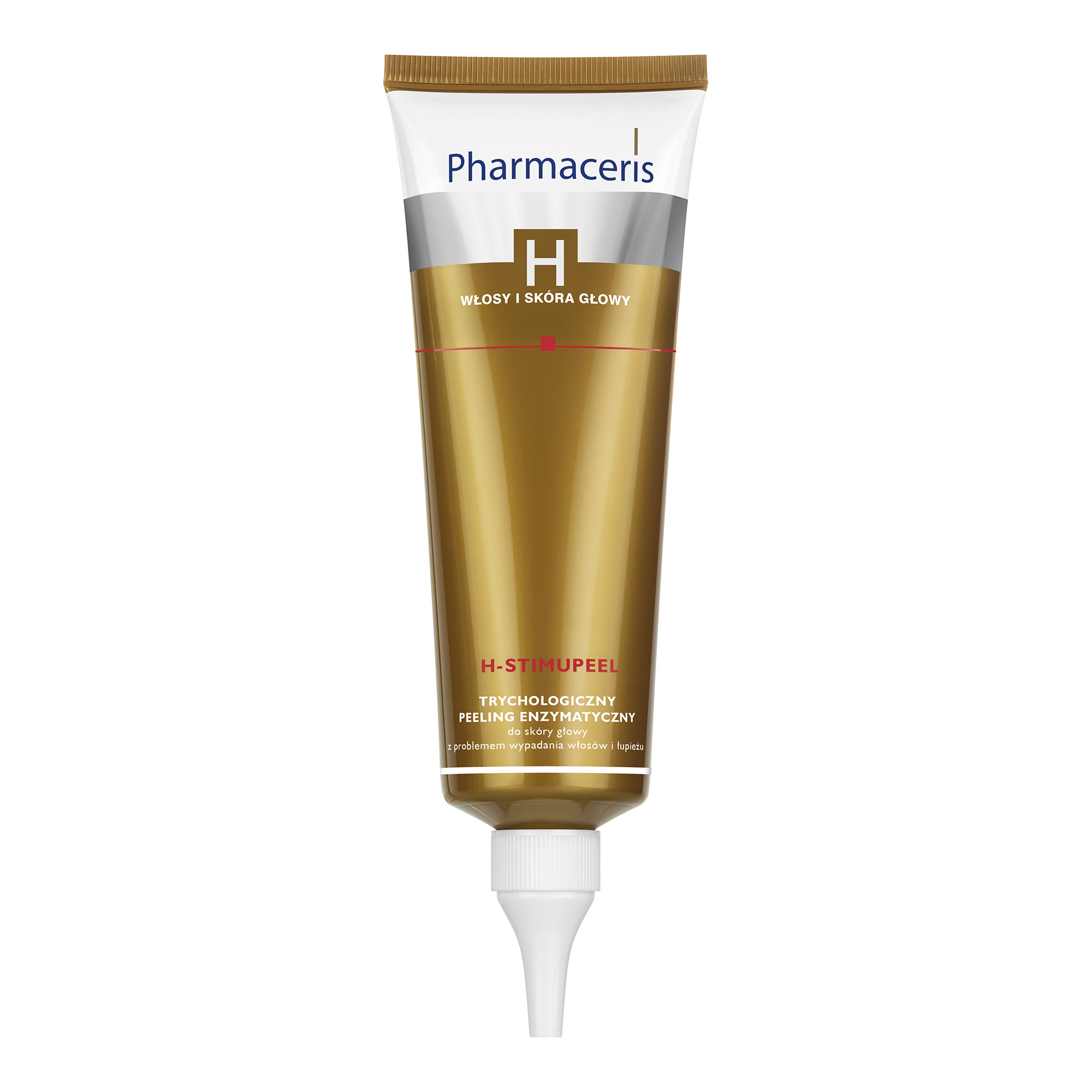 PHARMACERIS H STIMUPEEL, peeling trychologiczny do skóry głowy, 125 ml
