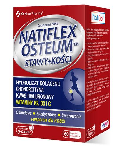 NATIFLEX Osteum - 60kaps Na zdrowe stawy i kości - cena, opinie, dawkowanie zdjęcie
