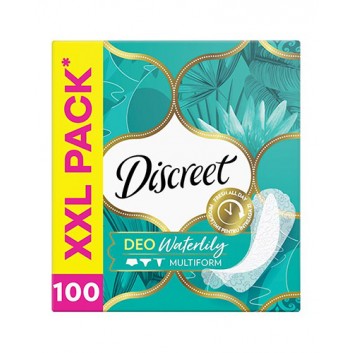 Discreet Multiform Waterlily Wkładki higieniczne, 100 sztuk