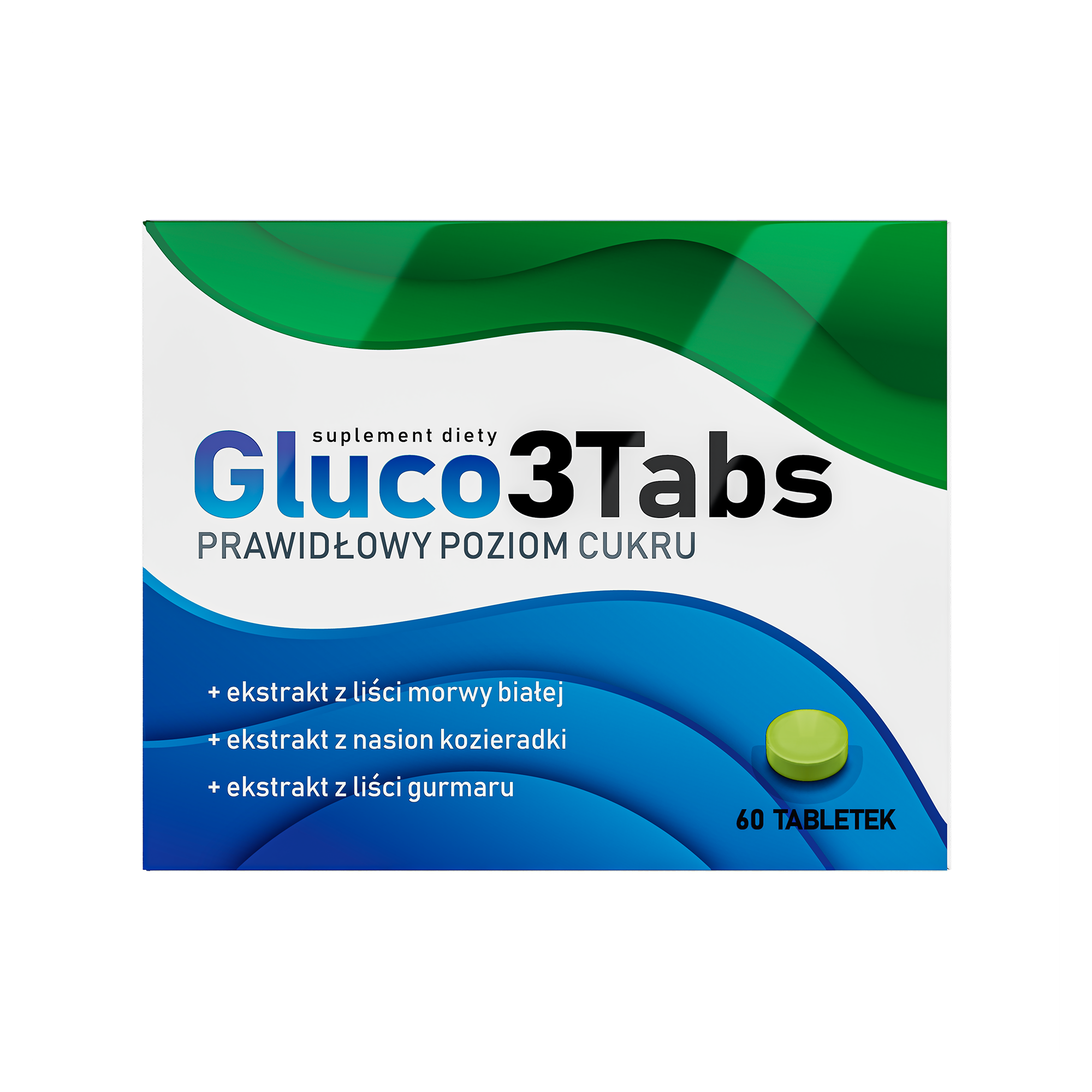 Gluco3Tabs, tabletki, 60 sztuk  zdjęcie