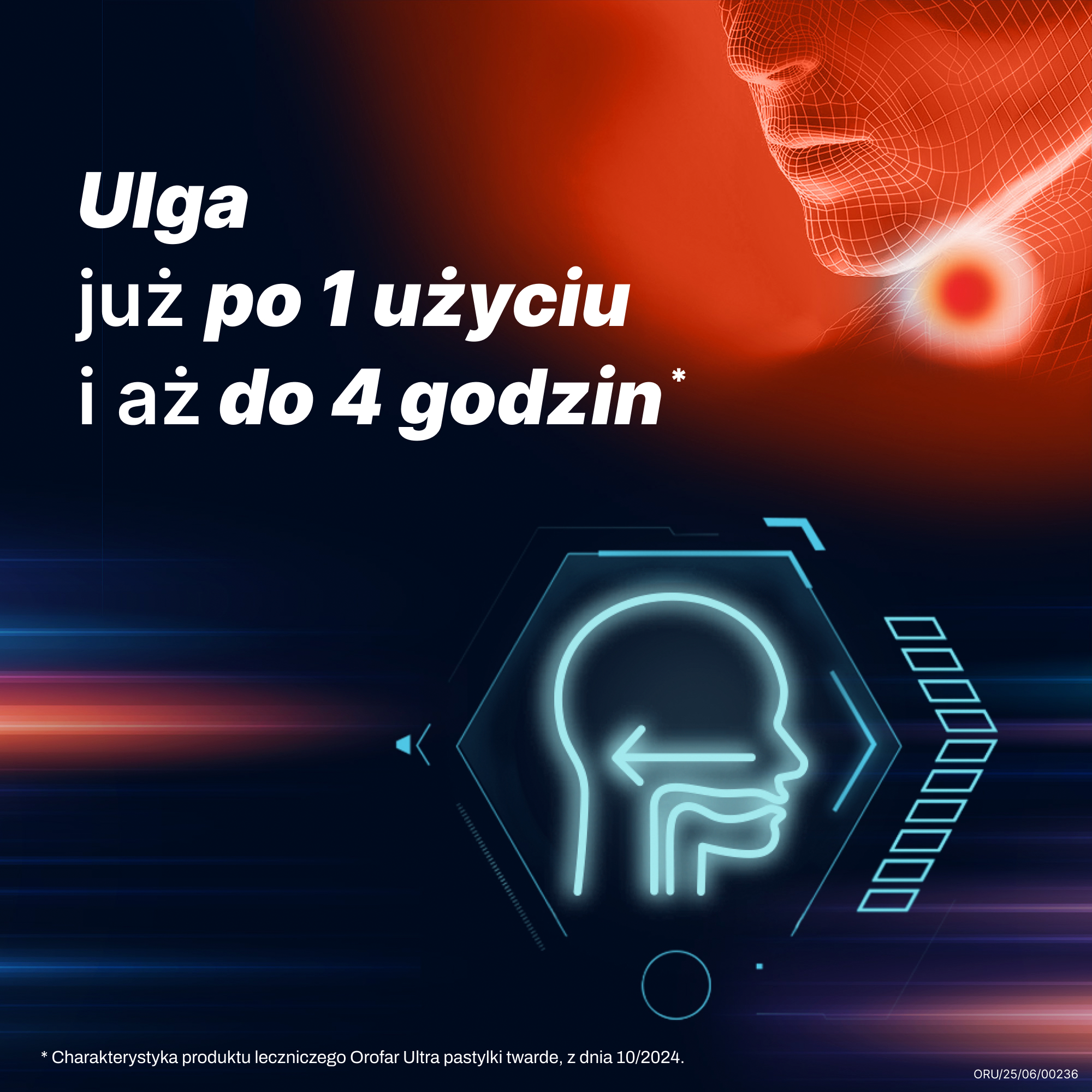 Orofar Ultra, pastylki, 24 sztuki