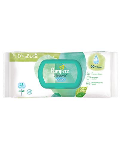 Pampers Harmonie Aqua Chusteczki nawilżane, 48 sztuk zdjęcie