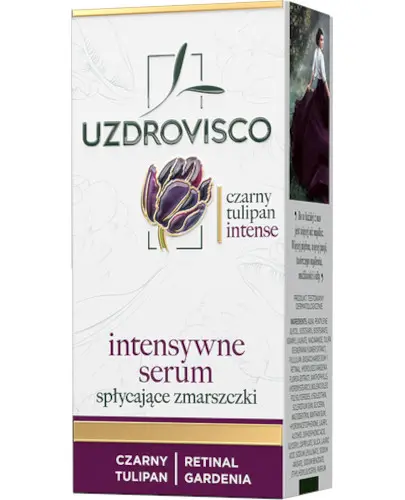 Uzdrovisco Czarny Tulipan Intense Intensywne serum spłycające zmarszczki, 30 ml zdjęcie