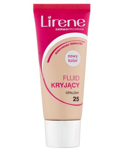 LIRENE Fluid kryjący 25 opalony - 30 ml - cena, opinie, właściwości  zdjęcie