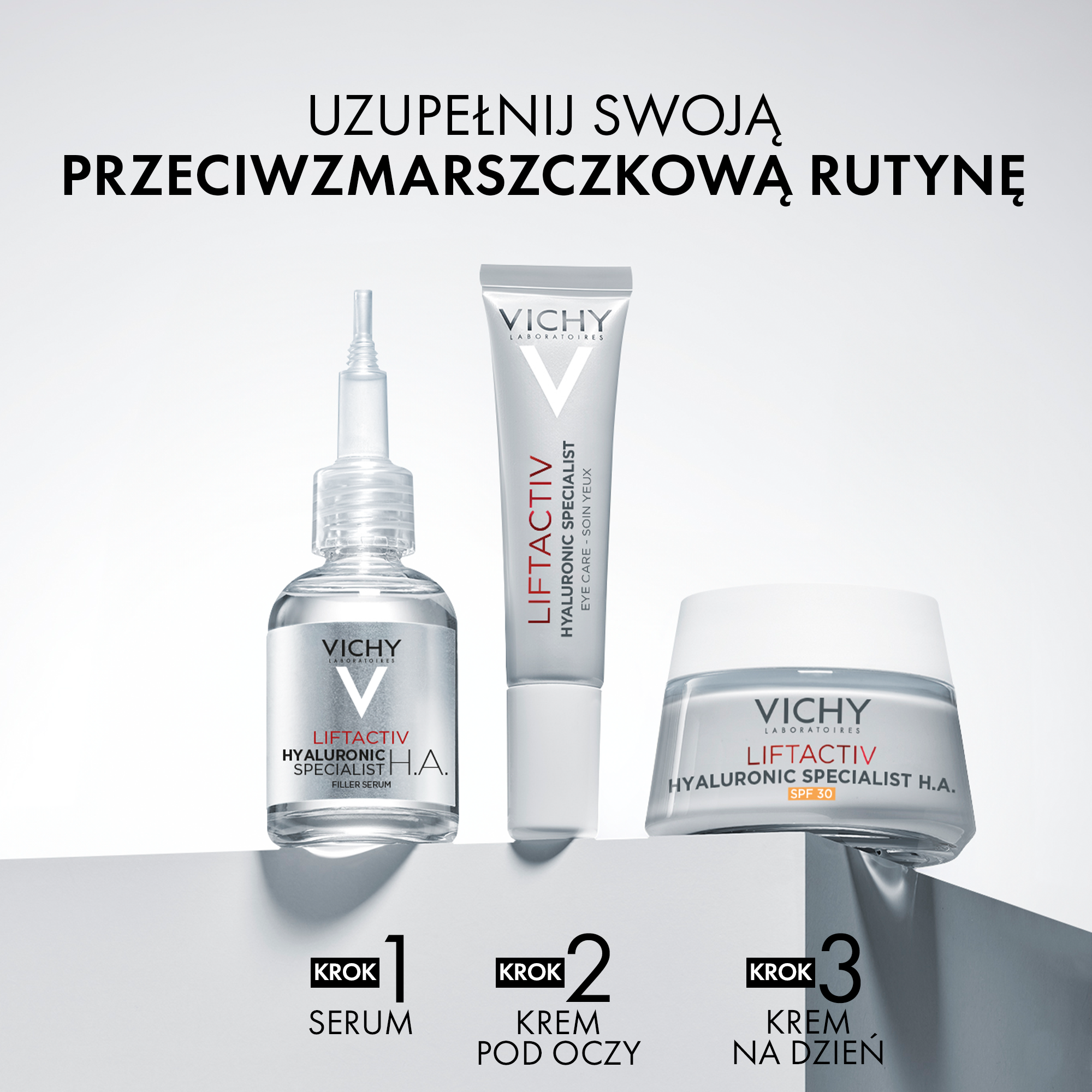 Vichy Liftactiv Supreme krem przeciwzmarszczkowy i ujędrniający SPF30, 50 ml