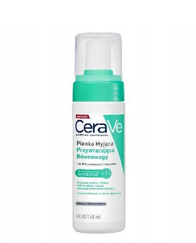 Cerave, Pianka myjąca przywracająca równowagę, 148 ml zdjęcie