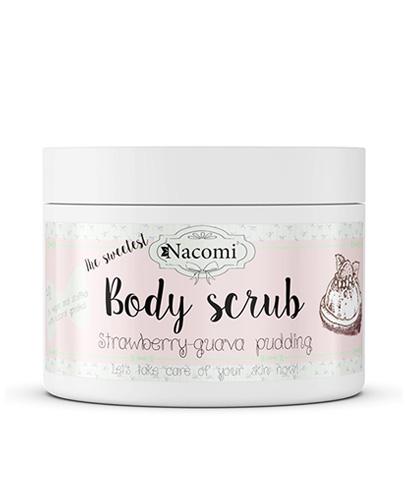 NACOMI Peeling do ciała truskawkowy pudding z guavą- 200 g zdjęcie