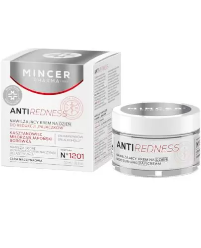 Mincer Pharma Antiredness N1201 nawilżający krem na dzień 50 ml zdjęcie