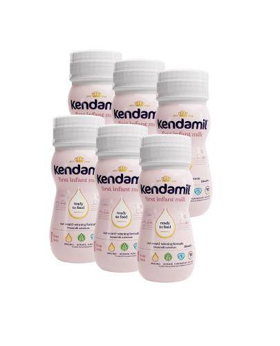 Kendamil 1 Płynne mleko początkowe dla niemowląt, 6x250 ml zdjęcie