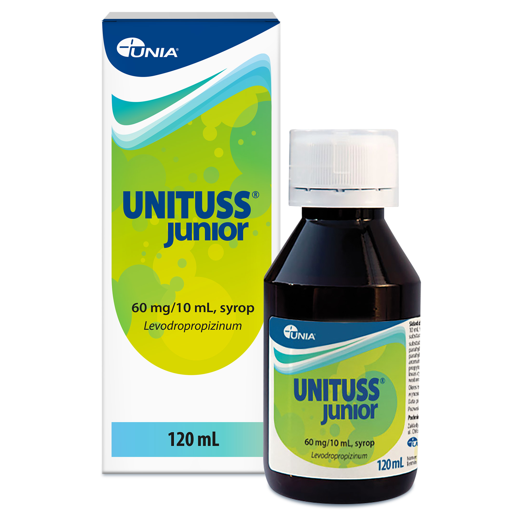 Unituss Junior 60 mg/10ml syrop 120 ml zdjęcie