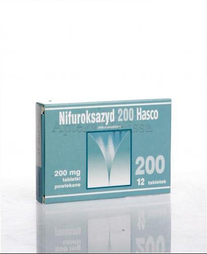 NIFUROKSAZYD 200 Hasco - 12 tabl. zdjęcie