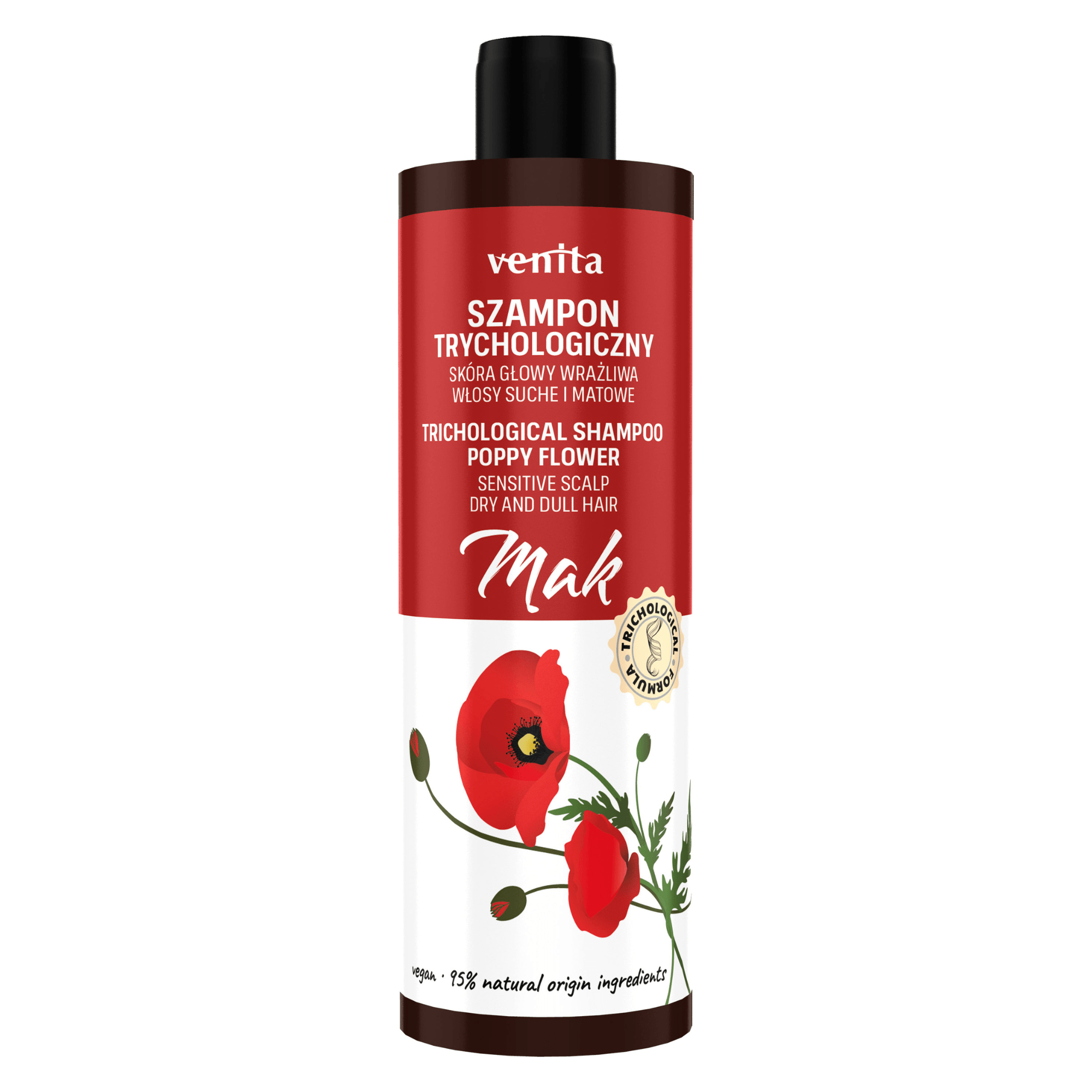 Venita Trycho Szampon Mak, 300 ml zdjęcie