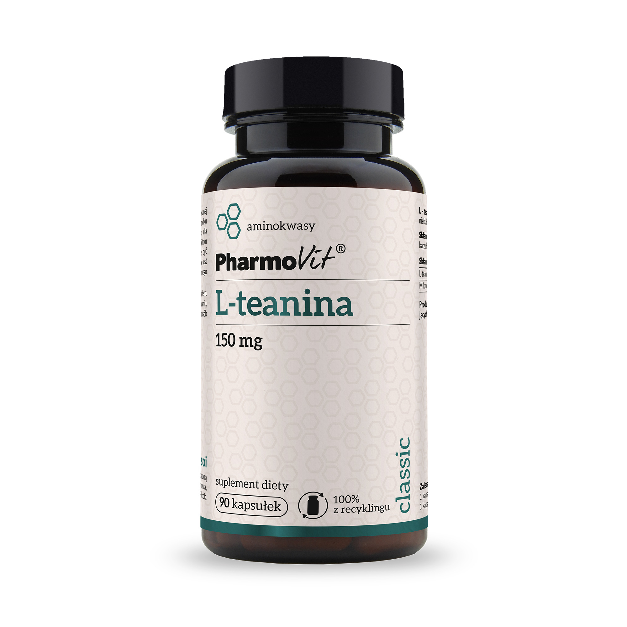 Pharmovit L-Teanina, kapsułki, 90 sztuk zdjęcie