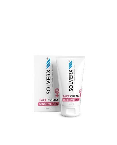 SOLVERX SENSITIVE SKIN Krem do twarzy dla kobiet, 50 ml zdjęcie