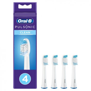 Oral - B Pulsonic Clean SR32 Końcówki do szczoteczki elektrycznej, 4 szt., cena, opinie, stosowanie