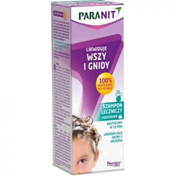 PARANIT Szampon leczniczy + grzebień, 200 ml