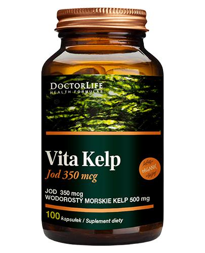 Doctor Life Vita Kelp Jod 350 mcg - 100 kaps. - cena, opinie, wskazania zdjęcie