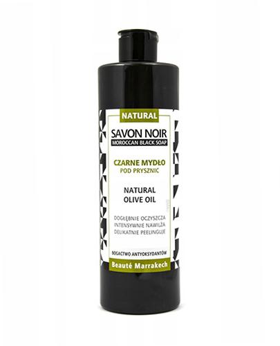 Beaute Marrakech Savon Noir Naturalne czarne mydło pod prysznic - 400 ml - cena, opinie, właściwości zdjęcie