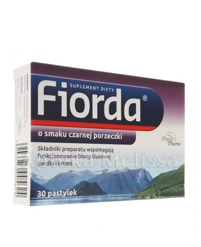 Fiorda o smaku czarnej porzeczki 30 pastylek zdjęcie