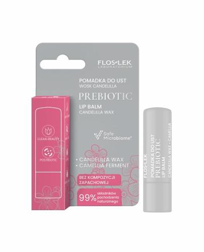Floslek Pomadka do ust prebiotyczna wosk candelilla, 4 g zdjęcie
