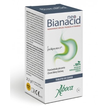 Aboca NeoBianacid Nadkwaśność i Refluks 14 tabletek do ssania